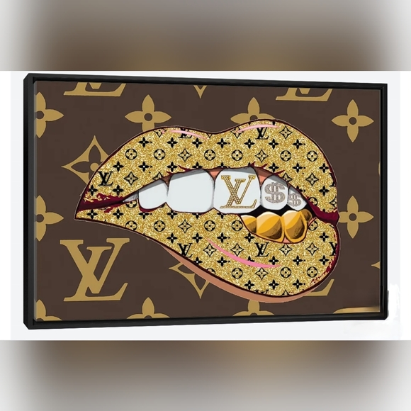 Louis Vuitton | Wall Decor | Louis Vuitton 8 2x11 Framed Wall Art ...